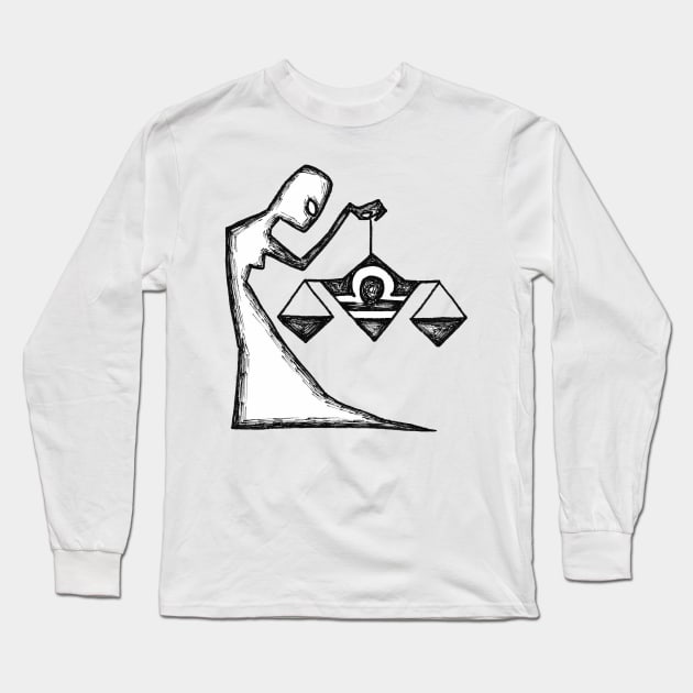 Libra Long Sleeve T-Shirt by NathanBenich